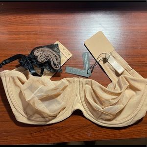 SKIMS - Mesh Strapless Underwire Bra
